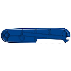 Накладка на нож Victorinox задняя, с штопором, 84 мм, прозрачная синяя