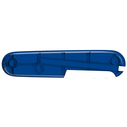 Накладка на ніж Victorinox задня, з штопором, 84 мм, прозора синя