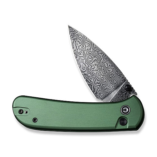 Ніж складаний Civivi Qubit Green Aluminum C22030E-DS1