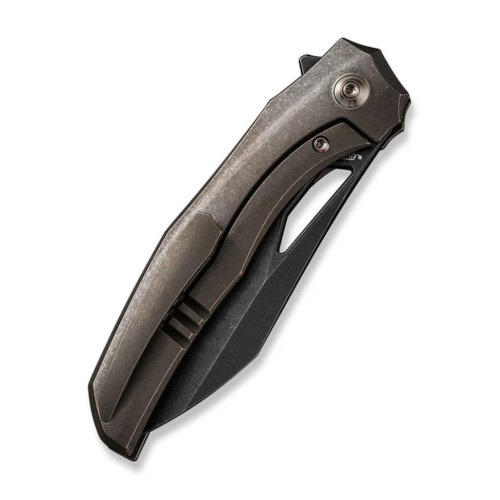 Ніж складаний туристичний WE Knife Ignio Mystery Box, (8.4 см) CPM 20CV / титан 6AL4V бронзовий