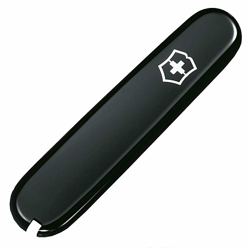 Накладка на ніж Victorinox передня, з логотипом,  91 мм, чорна