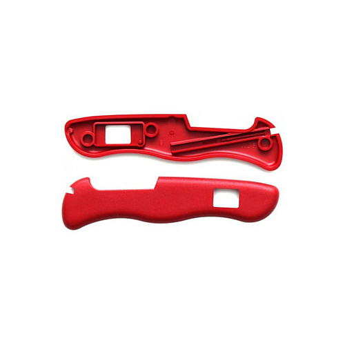 Накладка на нож Victorinox задняя, с фиксатором, 111 мм, красная