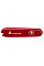 Накладка на нож Victorinox передняя, с логотипом и надписью Camping, 91 мм, красная