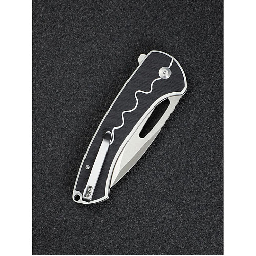 Ніж складаний Sencut Squiggy White/Black S24082A-1