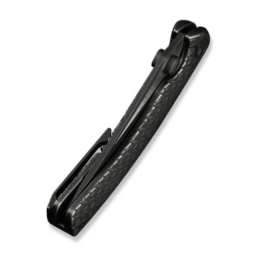 Ніж складаний туристичний Weknife Dracarys, (9.1 см) Böhler M390 / титан 6AL4V чорний