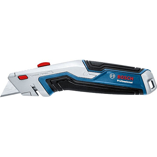 Ніж будівельний трапецієподібний складний Bosch, корпус пластик, 253мм