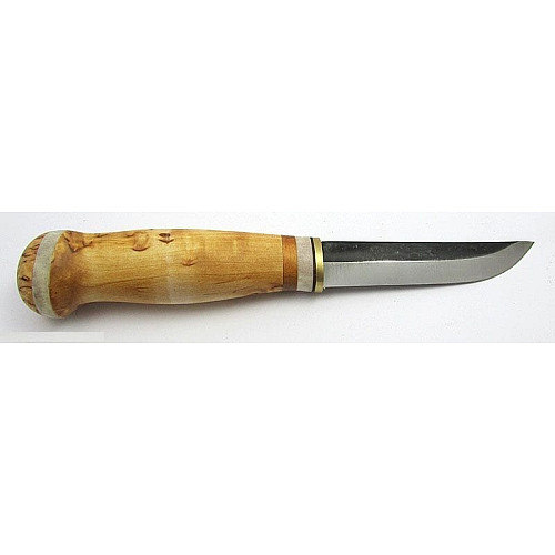 Ніж LAPPI Puukko 95, 80CrV2, рукоятка - карельська береза (14171)