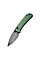 Ніж складаний Civivi Qubit Green Aluminum C22030E-DS1