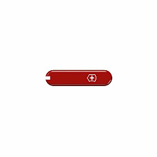 Накладка на ніж Victorinox передня, з логотипом,  58 мм, червона