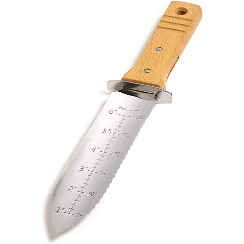 Нож-лопатка универсальная HORI-HORI, нержавеющая сталь TOMITA, 190 мм, Nisaku (NJP802)