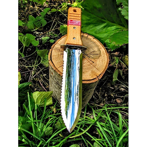 Нож-лопатка универсальная HORI-HORI, нержавеющая сталь TOMITA, 190 мм, Nisaku (NJP802)