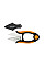Ножиці Fiskars Solid SP220 для трав та квітів (1063326)