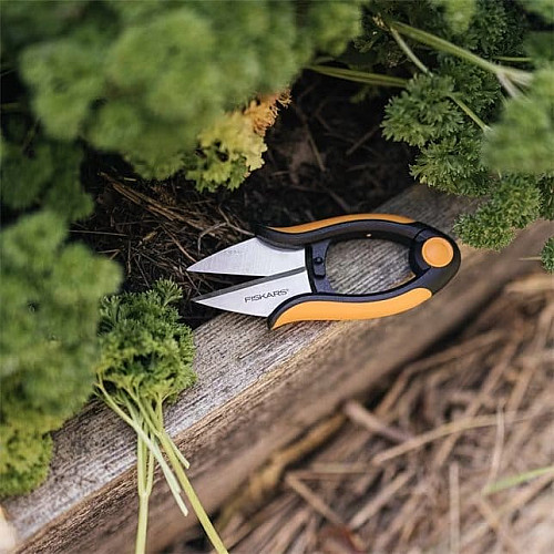 Ножиці Fiskars Solid SP220 для трав та квітів (1063326)