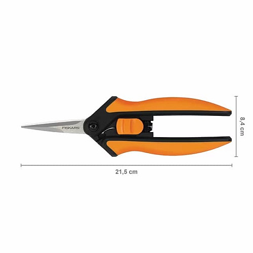 Ножиці Fiskars Solid Micro-Tip SP13 для рослин (1051600)