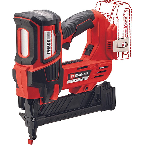 Степлер аккумуляторный Einhell Professional FIXETTO 18/38 Solo PXC 18В под скобы 10-38мм 60п/мин 2.8кг без АКБ и ЗП