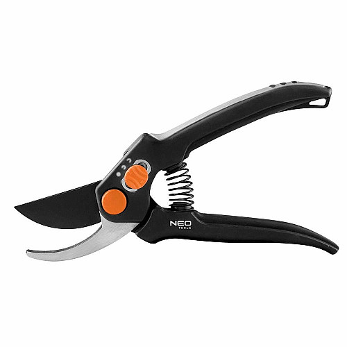 Секатор плоскостной Neo Tools, D реза 15мм, 185мм, 164г