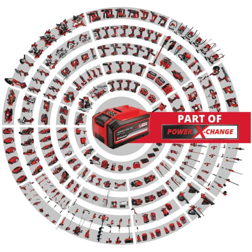 Кущоріз акумуляторний Einhell Professional GP-CH 18/61 Li BL - Solo 18В 61-67см 3000об/хв крок різу 26мм 2.81кг без АКБ та ЗП