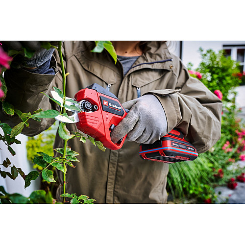 Секатор акумуляторний Einhell Professional GP-LS 18/28 X-Change PXC 18В акб 1х2.5А·год товщ. 28/14мм сталь SK5 ЗП 0.82кг