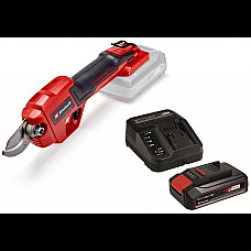Секатор акумуляторний Einhell GE-LS 18 Li Kit 18В PXC акб 1х2.5А·год до 28мм ЗП 0.9кг