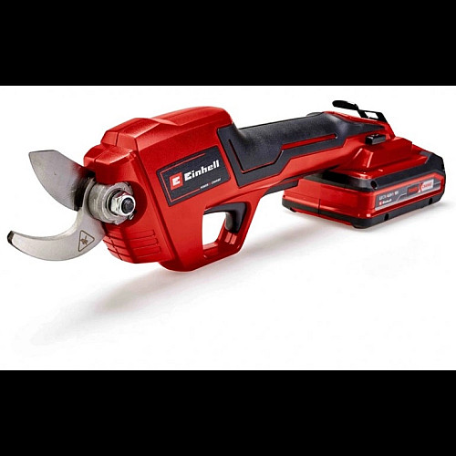 Секатор акумуляторний Einhell GE-LS 18 Li Kit 18В PXC акб 1х2.5А·год до 28мм ЗП 0.9кг
