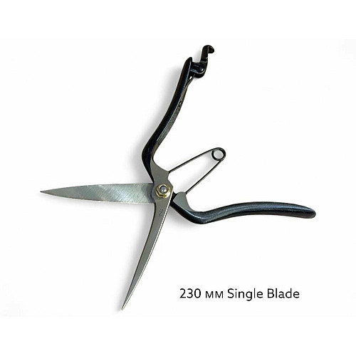 Ножницы 230 мм с одним лезвием Single Blade (90 мм лезвия) Hanakumagawa / Ханакумагава (4582243650984)