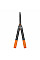 Ножиці для кущів із прямими лезами 20см, SUPER LIGHT FIBERGLASS, V-SERIES, KT-V1160