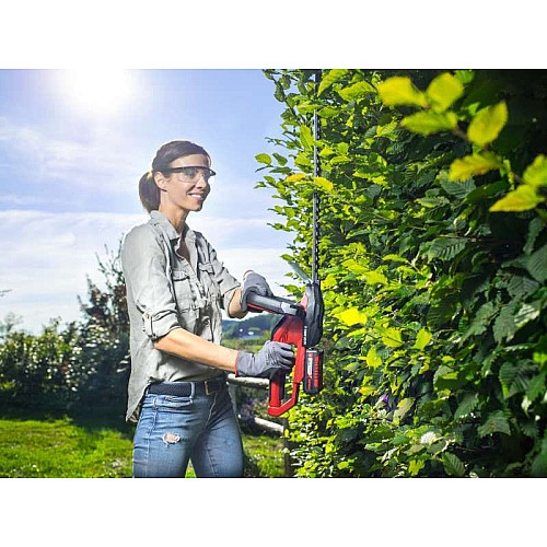 Кусторез аккумуляторный Einhell GE-CH 1855/1 Li-Solo 18В PXC 55см шаг 18мм 2.44кг (без АКБ и ЗП)