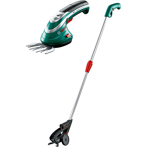 Кущоріз акумуляторний Bosch ISIO 3 3.6В акб 1х1.5А·год крок різу 8мм зі штангою 0.5кг