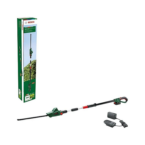 Bosch Кусторез аккумуляторный UniversalHedgePole 18 18В АКБ 1х2.5А·час 43мм шаг реза 16мм со штангой ЗП AL18V-20 3.6кг