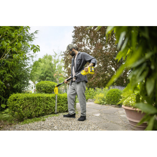Кущоріз акумуляторний Karcher HGE 2-18 18В лезо 45см крок різу 18мм 125° 3.3кг без АКБ та ЗП