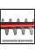 Кущоріз акумуляторний Einhell GE-CH 18/40 Li - Solo 18В PXC 40см крок різу 13мм 2кг без АКБ та ЗП