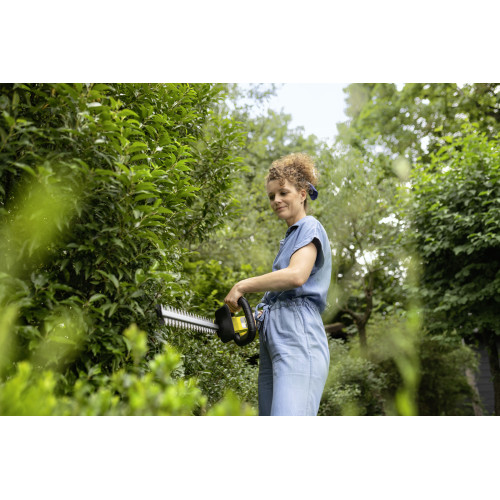 Кущоріз акумуляторний Karcher HGE 2-18 18В лезо 45см крок різу 18мм 2.34кг без АКБ та ЗП