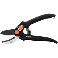 Секатор контактний Neo Tools, D різу 15мм, 185мм, 169г