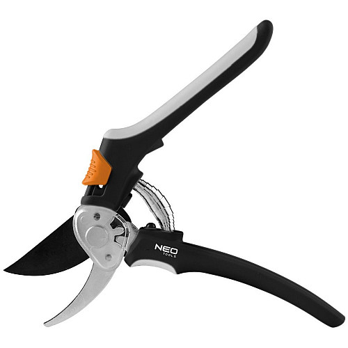 Секатор площинний Neo Tools, D різу 18мм, 200мм, 206г
