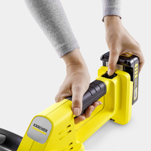 Кущоріз акумуляторний Karcher HGE 3-18 18В лезо 50см крок різу 22мм 2.41кг без АКБ та ЗП