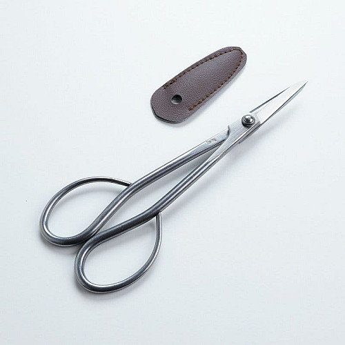 Ножницы для бонсаи 180 мм SATSUKI GENZOH AUS8 (59HRC) Stainless Steel, HANAKUMAGAWA (4963428140795)