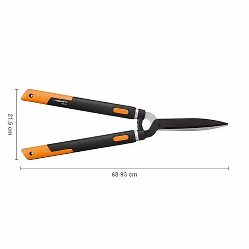 Кусторез Fiskars SmartFit HS86 телескопический для живой изгороди (1013565)