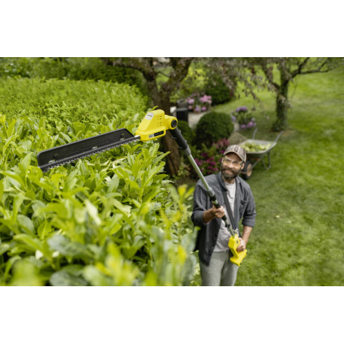 Кущоріз акумуляторний Karcher HGE 2-18 18В лезо 45см крок різу 18мм 125° 3.3кг без АКБ та ЗП