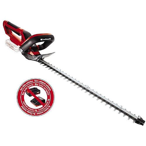 Кусторез аккумуляторный Einhell GE-CH 1855/1 Li-Solo 18В PXC 55см шаг 18мм 2.44кг (без АКБ и ЗП)