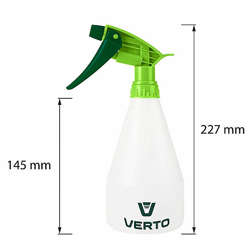 Обприскувач ручний Verto пластик 0.550л 0.070кг