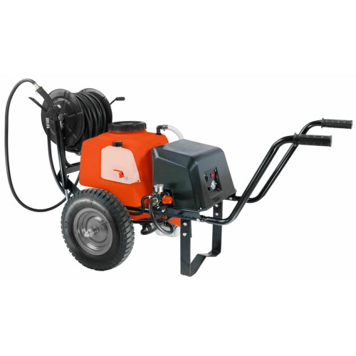 Електричний (акумуляторний) обприскувач на колесах 60 л Штокер / Stocker 302