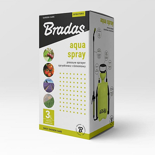 Пневматичний обприскувач 3л, AQUA SPRAY LIME, AS0300LE