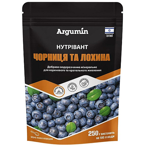 Удобрение водорастворимое Нутривант Черника и голубика Аргумин 250 гр