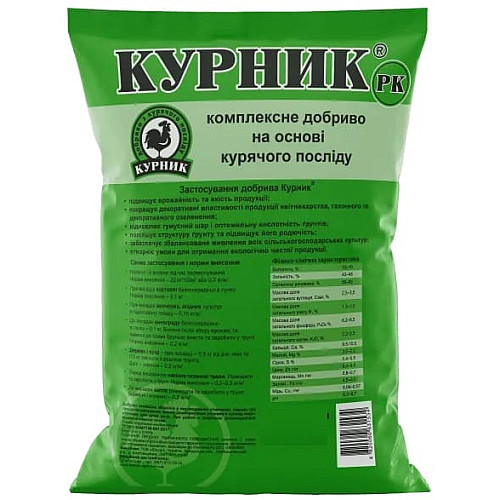 Комплексне органічне добриво Курник 10 кг