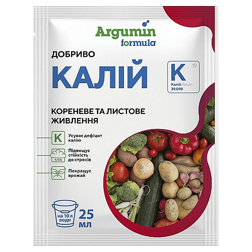 Удобрение Argumin Formula / Аргумин Формула Калий 25 мл