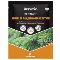 Удобрение водорастворимое Нутривант Хвойные и ландшафтные культуры Аргумин 25 гр