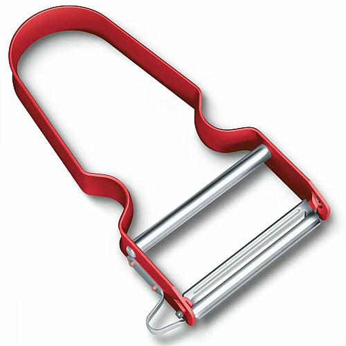 Овочечистка Victorinox Rex пряме лезо, 109x65x13 мм, червона, коробка