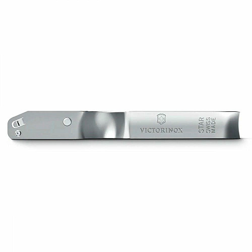 Овочечистка Victorinox Star одностороння/зубч. лезо для соломки, 109x65x13 мм, срібляста