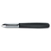 Овочечистка Victorinox 1 лезо, з чорн. ручкою