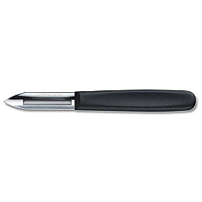 Овочечистка Victorinox 1 лезо, з чорн. ручкою